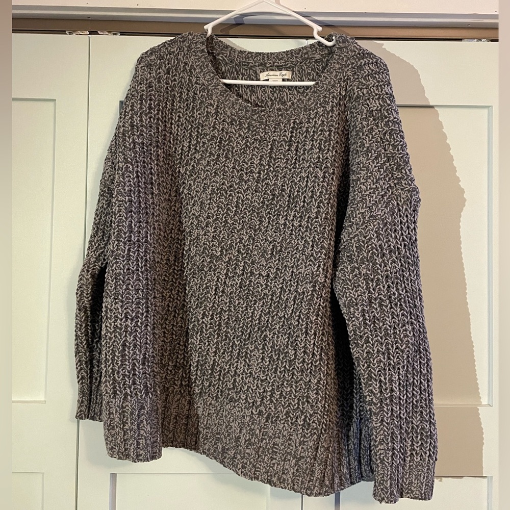 Grey Knit Sweater